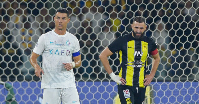 Karim Benzema ignora l'ex compagno del Real Madrid Cristiano Ronaldo